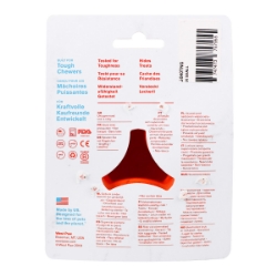 Picture of WEST PAW Zogoflex  Tux Dog Treat Toy – Small - Tangerine
