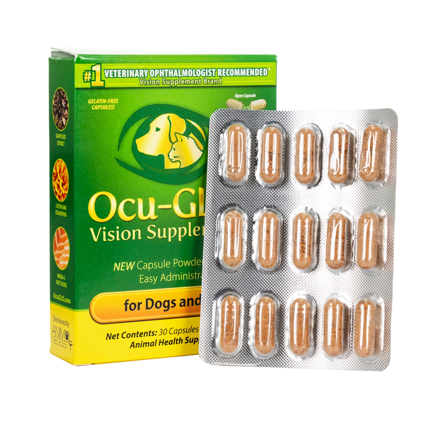 Picture of OCU-GLO RX VISION SUPPLEMENT PB CAPS - 30's