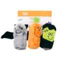 Picture of HALLOWEEN TOY CANINE ZIPPYPAWS SQUEAKIE BUDDIES - 3 /pk