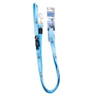 Picture of LEAD ROGZ FANCY DRESS BEACH BUM Turquoise Paw - 3/4in x 6ft