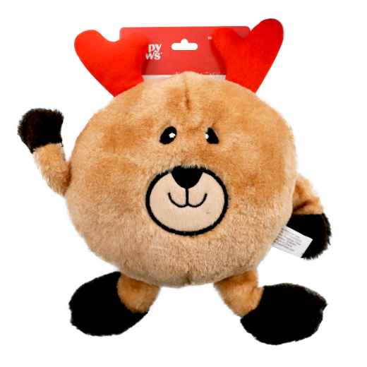 Picture of XMAS HOLIDAY CANINE ZIPPYPAW Brainey - Reindeer 