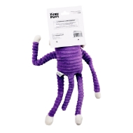 Picture of TOY DOG ZIPPYPAWS Spencer the Crinkle Monkey Purple - Small