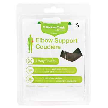 Show details for BACK ON TRACK HUMAN PHYSIO 4 WAY ELBOW SUPPORT BLACK- Small Picture of BACK ON TRACK HUMAN PHYSIO 4 WAY ELBOW SUPPORT BLACK- Small