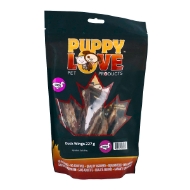 Picture of TREAT CANINE PUPPY LOVE DUCK WINGS - 227g