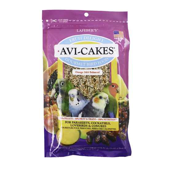 Picture of FRUIT DELIGHT AVI-CAKES for SMALL BIRDS - 8oz/227g