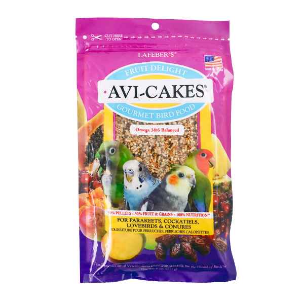 Picture of FRUIT DELIGHT AVI-CAKES for SMALL BIRDS - 8oz/227g