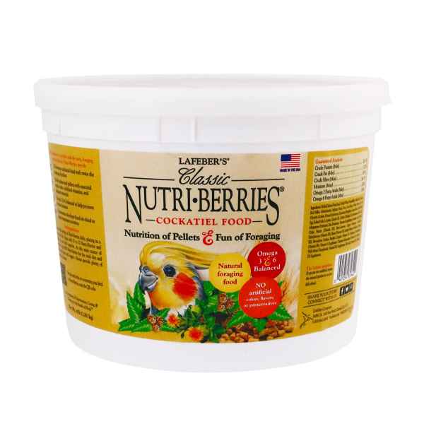Picture of NUTRI-BERRIES CLASSIC for COCKATIEL  - 4lb/1.81kg