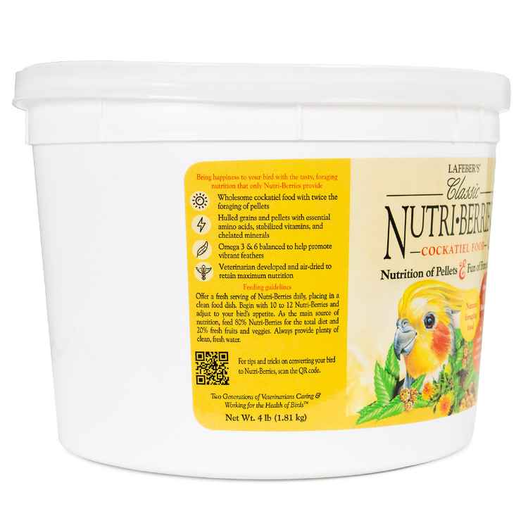 Picture of NUTRI-BERRIES CLASSIC for COCKATIEL  - 4lb/1.81kg