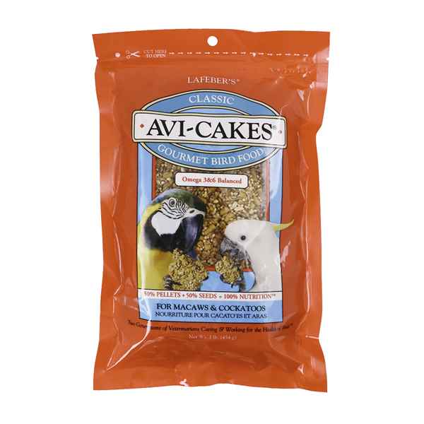 Picture of CLASSIC AVI-CAKES for MACAW & COCKATOO - 1lb