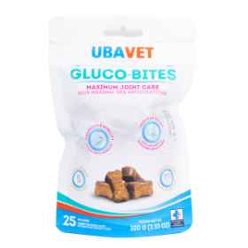 Show details for UBAVET GLUCO-BITES JOINT CARE SOFT CHEWS - 25s Picture of UBAVET GLUCO-BITES JOINT CARE SOFT CHEWS - 25s