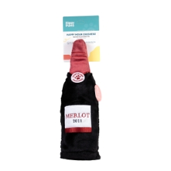 Picture of TOY DOG ZIPPYPAWS HAPPY HOUR CRUSHERZ - Red Wine