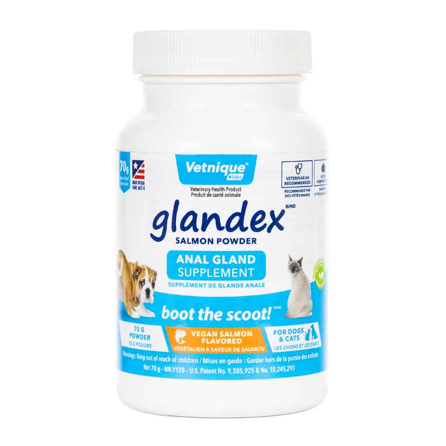 Picture of GLANDEX VEGAN SALMON FLAVORED FORMULA POWDER - 2.5oz (70g)