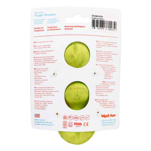 Picture of TOY DOG ZOGOFLEX Rumpus Small - Granny Smith Green