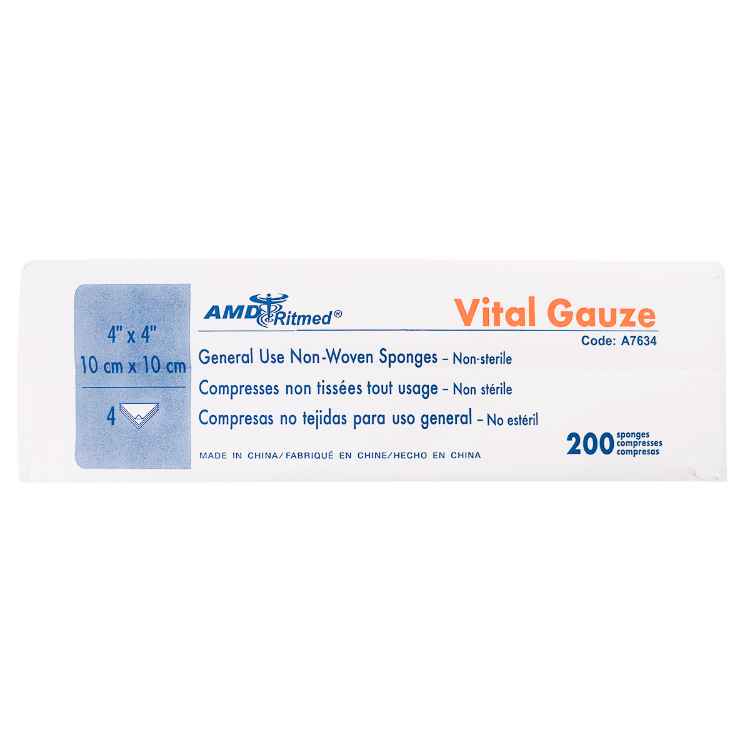 Picture of VITAL GAUZE 4ply 4in x 4in 4ply - 200s