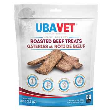 Picture of UBAVET ROASTED BEEF TREATS - 100g