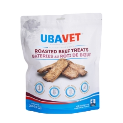 Picture of UBAVET Oven Roasted Beef Vet Quality Dog Treats- 200g