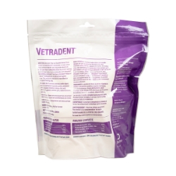Picture of VETRADENT RAWHIDE DENTAL CHEWS MEDIUM BETWEEN 5kg and 11kg - 30s