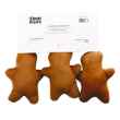 Picture of XMAS HOLIDAY CANINE ZIPPYPAW Holiday Miniz Gingerbread Men - 3/pk 