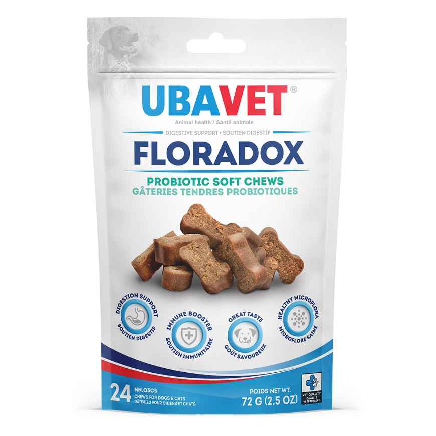 Picture of UBAVET FLORADOX PROBIOTIC SOFT CHEWS - 24s