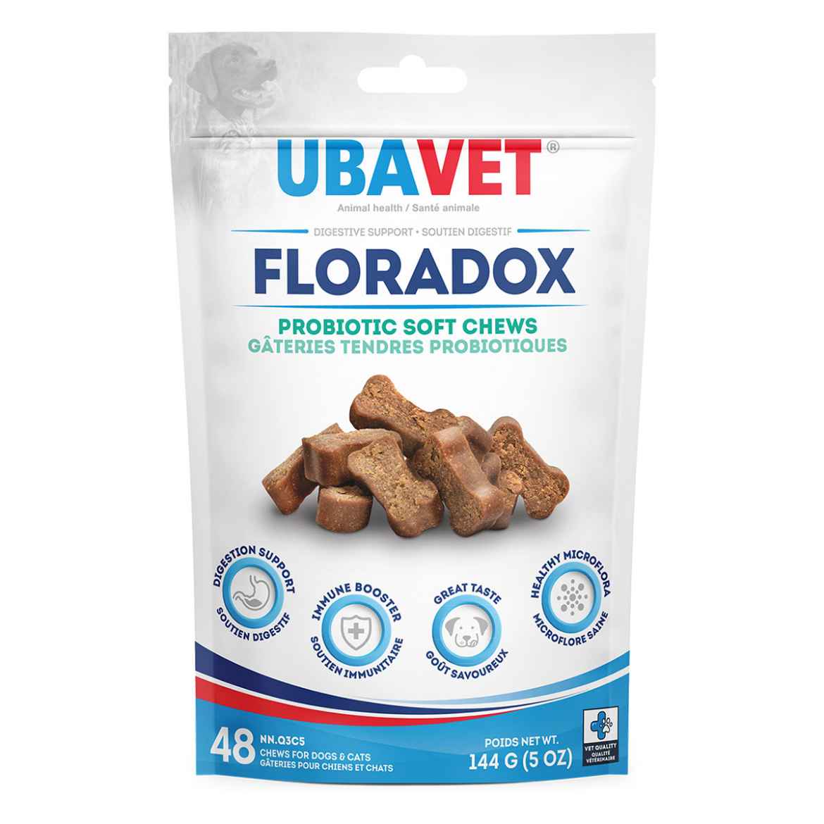 Picture of UBAVET FLORADOX PROBIOTIC SOFT CHEWS - 48s