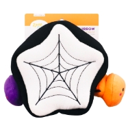 Picture of HALLOWEEN TOY CANINE ZIPPYPAW BURROW - Spider Web with Spiders 