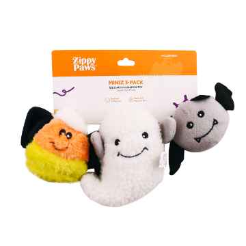 Picture of HALLOWEEN TOY CANINE ZIPPYPAW MINIZ Flying Frights - 3/pk