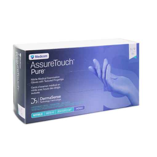 Picture of GLOVES EXAM NITRILE ASSURETOUCH PURE SMALL - 200s