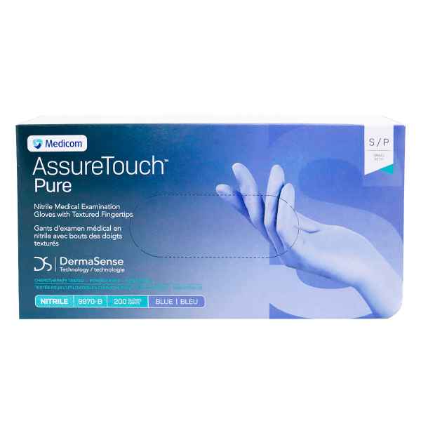 Picture of GLOVES EXAM NITRILE ASSURETOUCH PURE SMALL - 200s