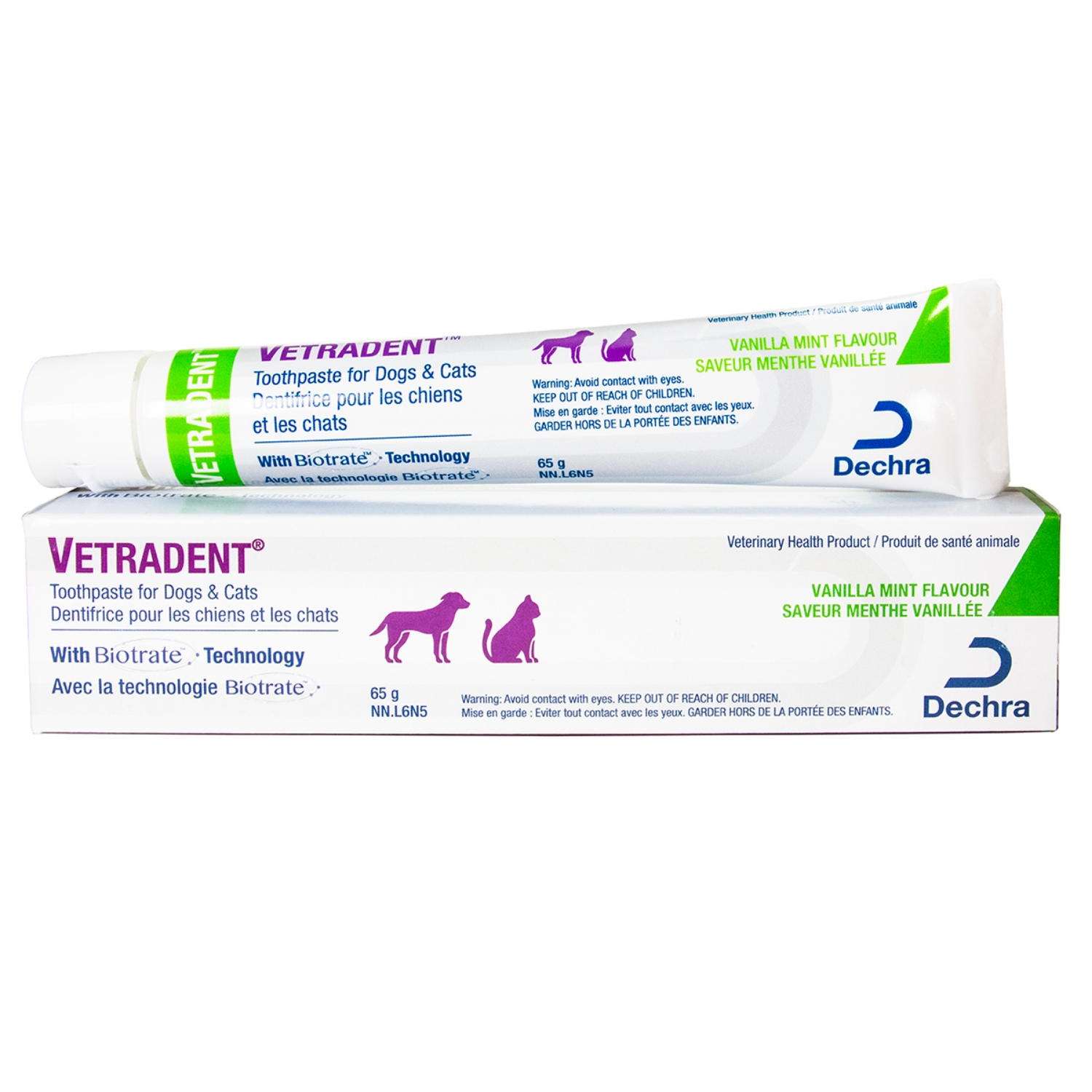Picture of VETRADENT VANILLA MINT FLAVOUR TOOTHPASTE - 65gm