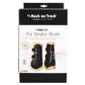 Picture of BACK ON TRACK EQUINE AIRFLOW TENDON BOOTS with FUR FULL LARGE-Pair