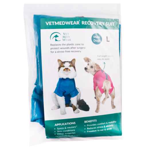 Picture of RECOVERY SUIT VetMedWear MALE/DOG - Large