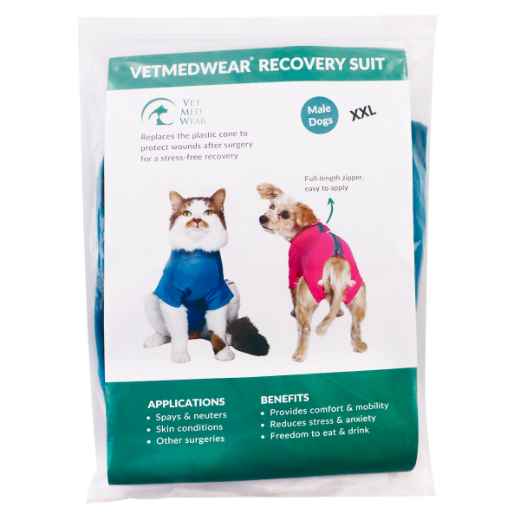 Picture of RECOVERY SUIT VetMedWear MALE/DOG - XX Large 