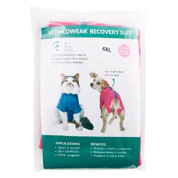 Picture of RECOVERY SUIT VetMedWear FEMALE/DOG and CAT - XXXX Large