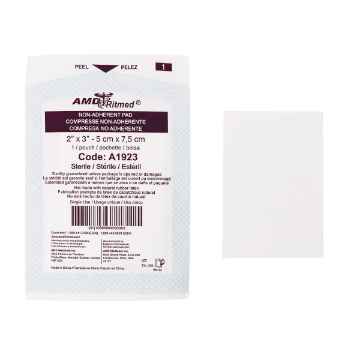 Show details for PAD NON-ADHERENT STERILE 2in x 3in - 100s Picture of PAD NON-ADHERENT STERILE 2in x 3in - 100s