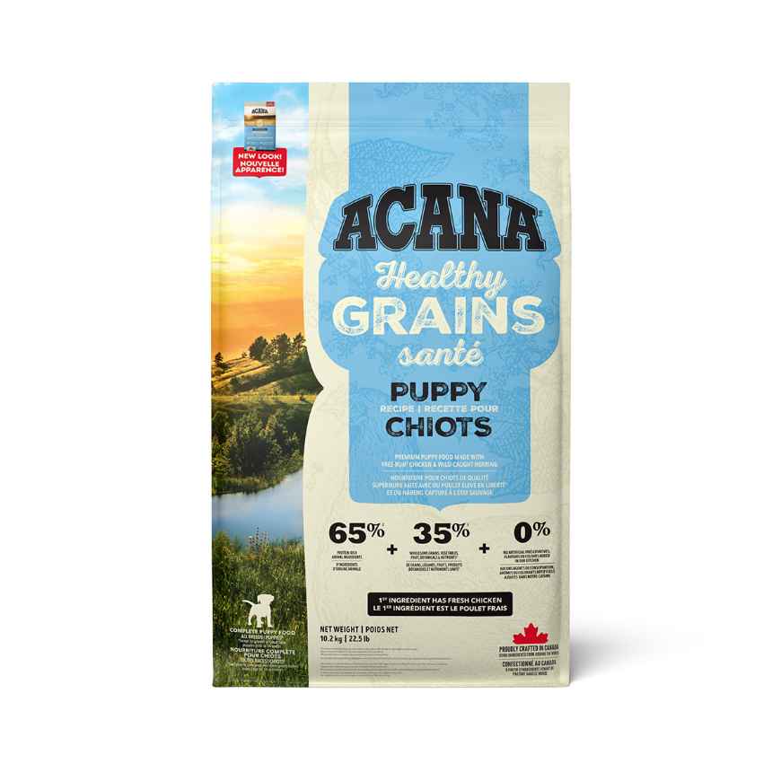 Picture of CANINE ACANA HEALTHY GRAINS PUPPY RECIPE - 10.2kg/22.5lb