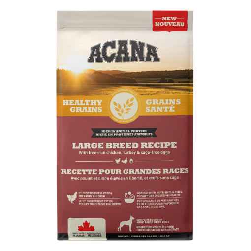 Picture of CANINE ACANA HEALTHY GRAINS Adult Large Breed Recipe - 10.2kg/22.5lb