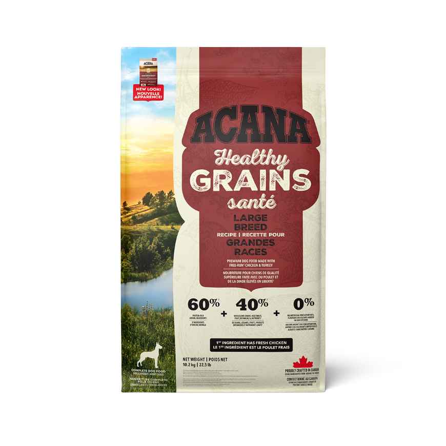 Picture of CANINE ACANA HEALTHY GRAINS ADULT LARGE BREED RECIPE - 10.2kg/22.5lb