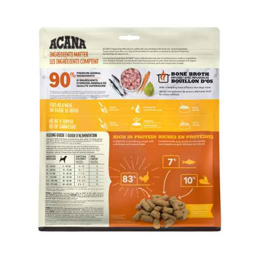 Picture of CANINE ACANA FREEZE DRIED MORSELS FREE RUN TURKEY - 227g/8oz