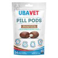 Picture of UBAVET PILL PODS MEDICATION AID w/PROBIOTICS - 24s