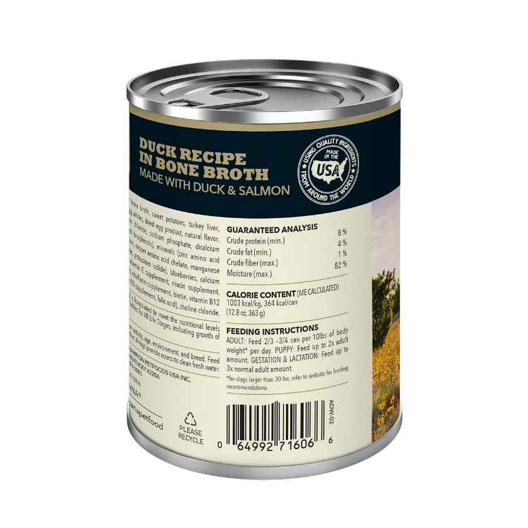 Picture of CANINE ACANA PREMIUM CHUNKS Duck in Bone Broth - 12 x 12.8oz/363g