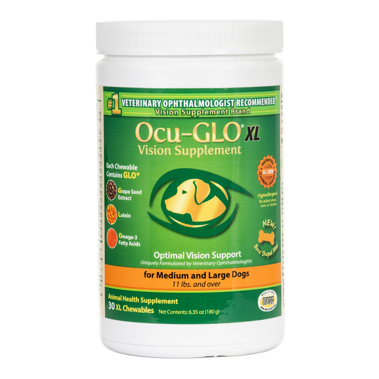 Picture of OCU-GLO RX VISION SUPPLEMENT XL SOFT CHEWS DOG - 30's