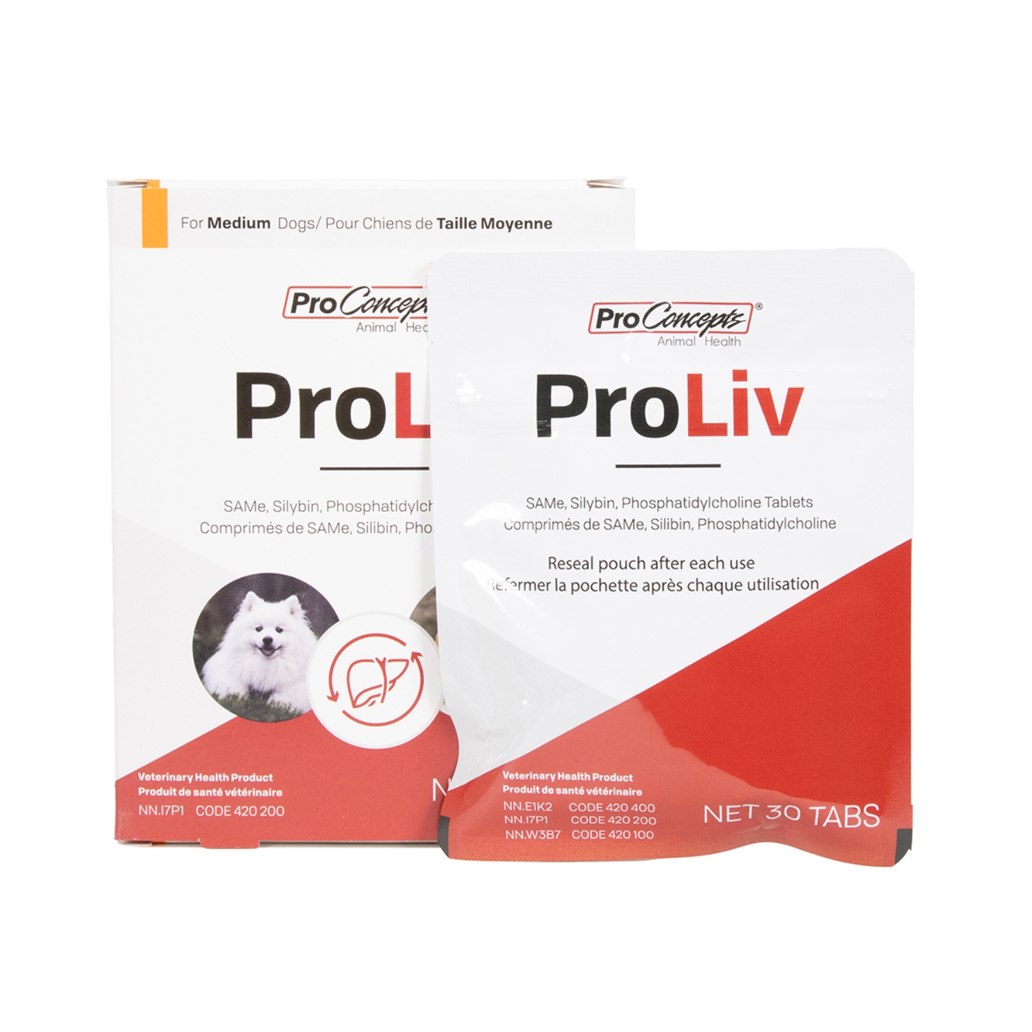 Picture of PRO-LIV SAMe TABS for MED DOGS & CATS - 30s