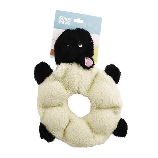 Picture of TOY DOG ZIPPYPAWS LOOPY (ZP998) - Sheep