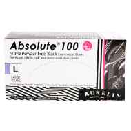 Picture of GLOVES EXAM AURELIA NITRILE ABSOLUTE BLACK Large - 100/box