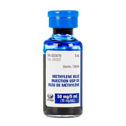 Picture of METHYLENE BLUE INJ 50mg - 5ml