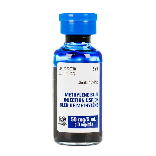 Picture of METHYLENE BLUE INJ 50mg - 5ml