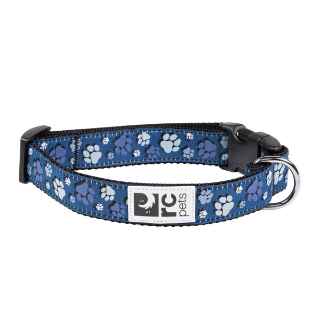 Picture of COLLAR RC CLIP Adjustable Fresh Tracks Blue - 5/8in x 7in - 9in