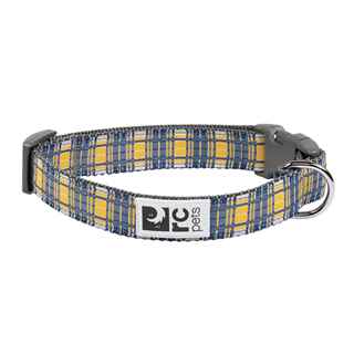 Picture of COLLAR RC CLIP Adjustable Marigold Plaid - 3/4in x 9in -13in