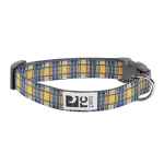 Picture of COLLAR CANINE RC CLIP Adjustable Marigold Plaid - 1in x 12in -20in