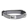 Picture of COLLAR RC CLIP Adjustable Black Gingham - 1in x 15in -25in